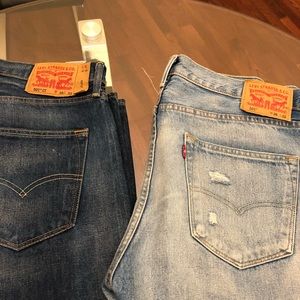 Bundle of LEVIs 501 Jeans